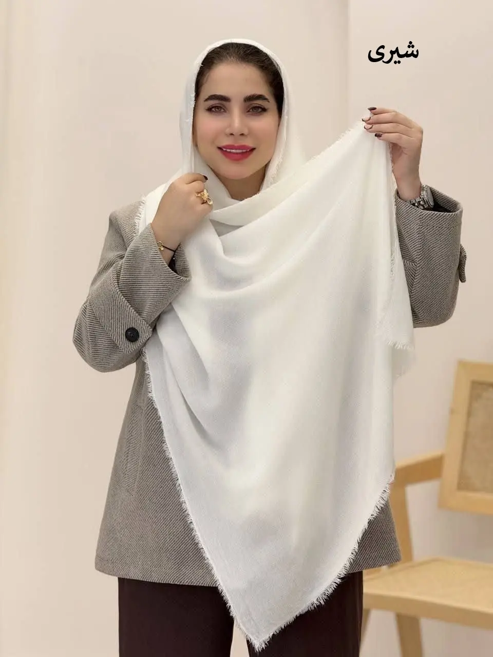 3682-شال پاییزه آیدا